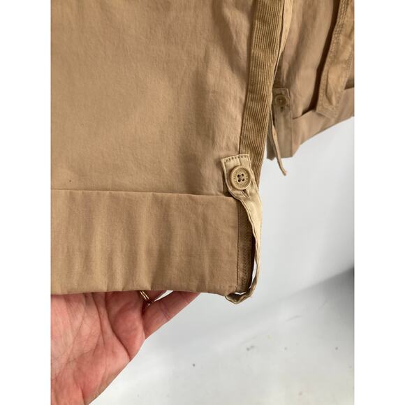 Abercrombie & Fitch Y2K Skater Baggy Cargo Belted Pants 24 Short NEW - Picture 9 of 16